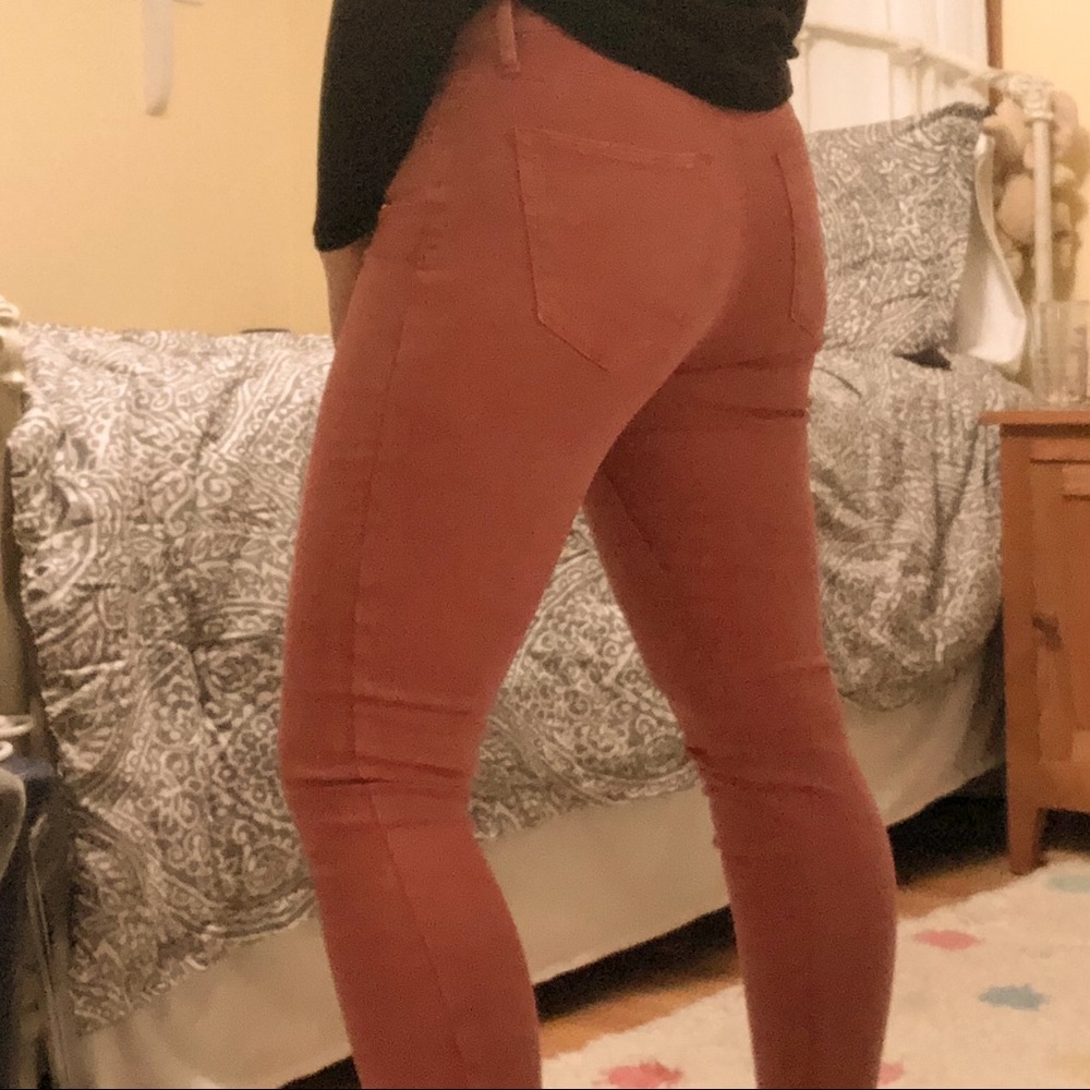 Gap True Skinny Red Jeans